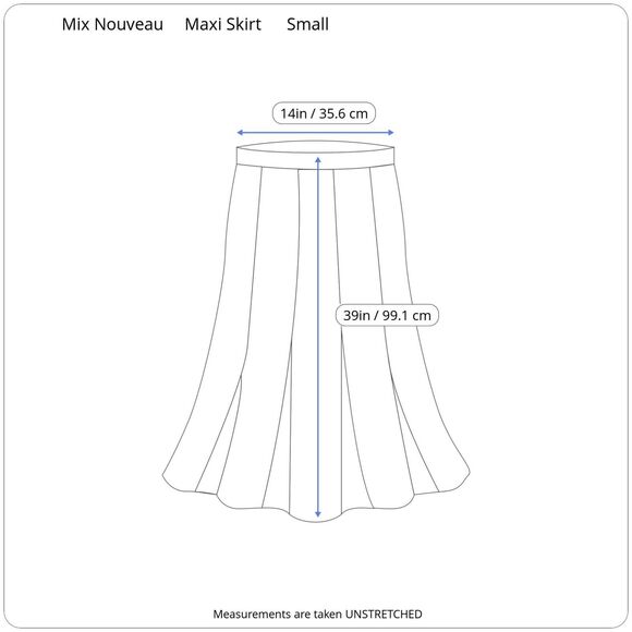 Mix Nouveau Maxi Skirt Womens Small Pleated Coquette Feminine Cottagecore Fairy - Picture 10 of 10